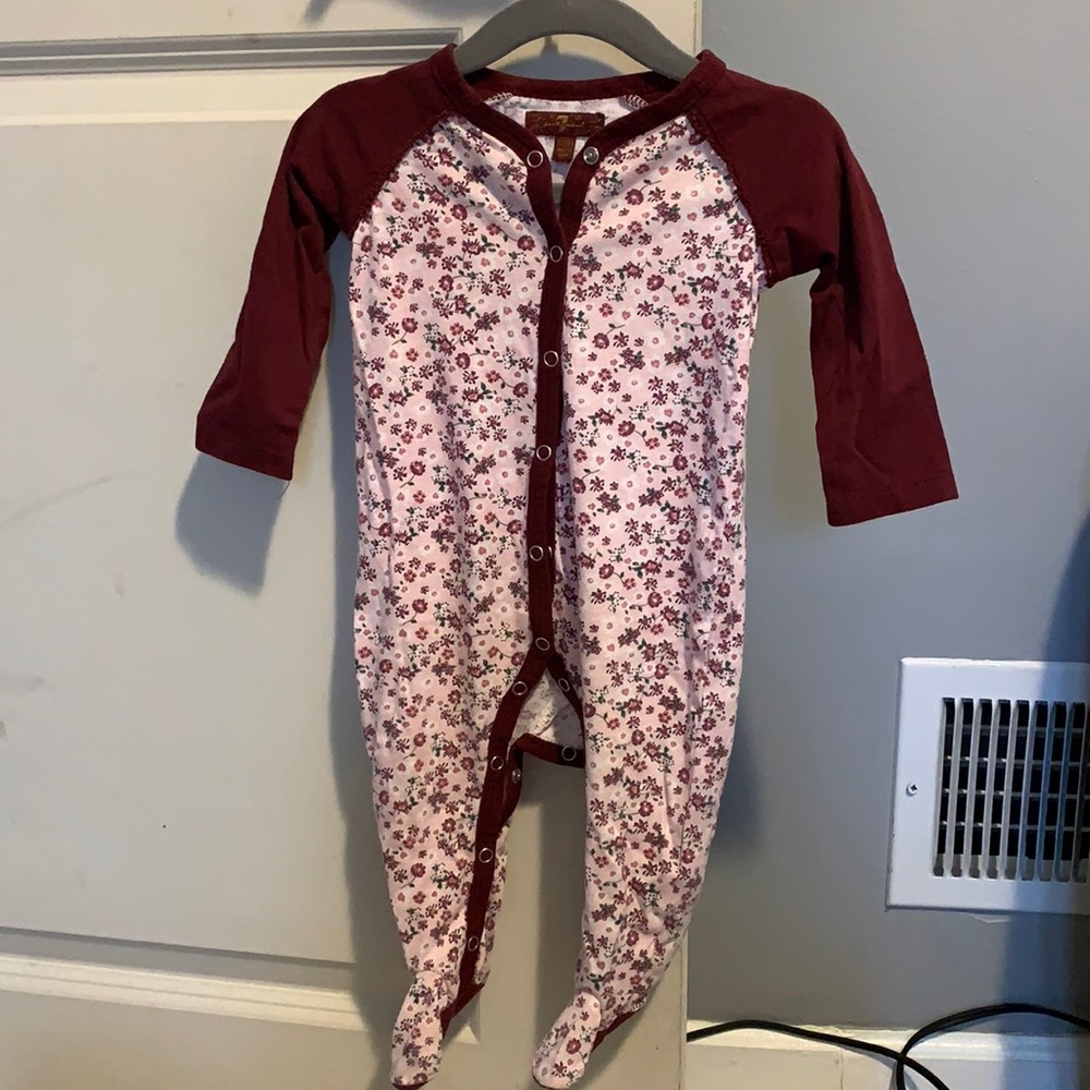 7 for all mankind one piece footed outfit